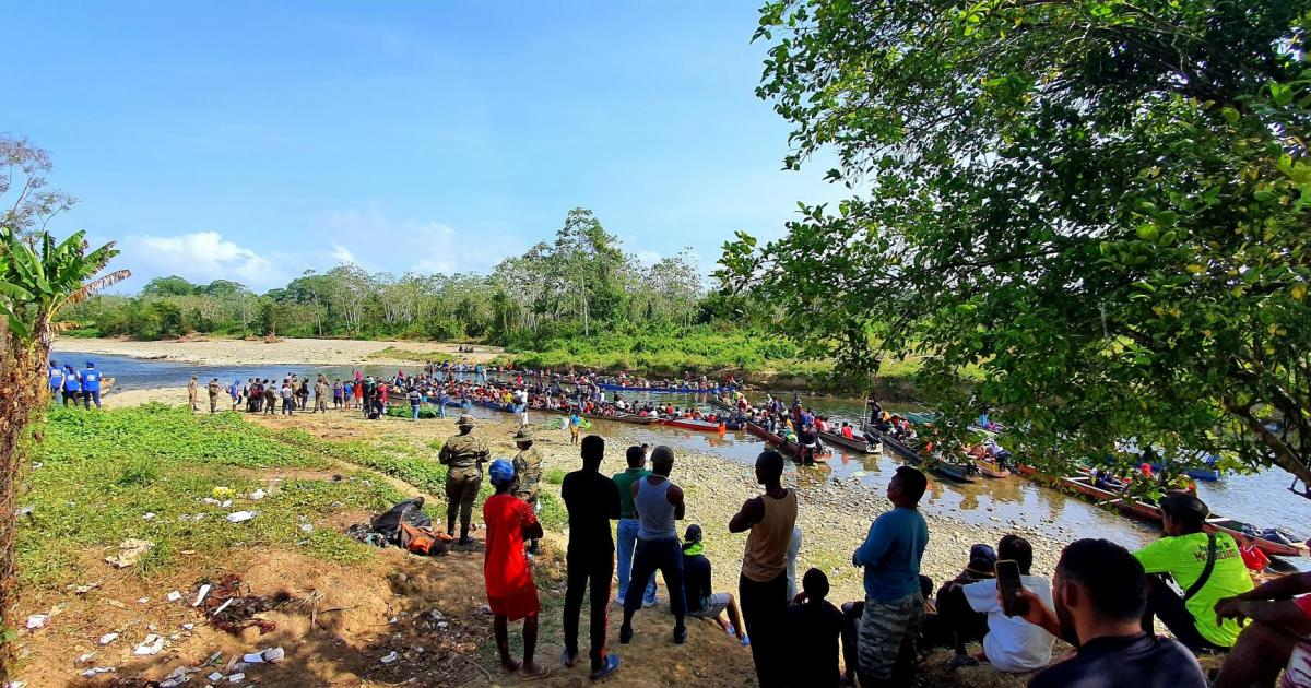 50.000 migrantes llegaron a Panamá por la selva del Darién en lo que va de 2022